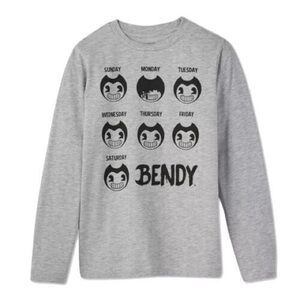 Bendy - Long Sleeve Graphic Tee